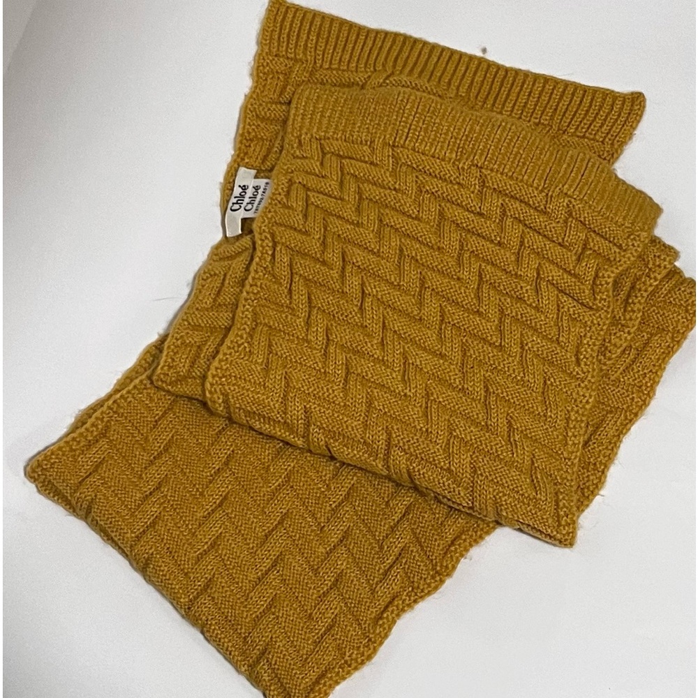 Chloe Chevron Weave Scarf - image 3